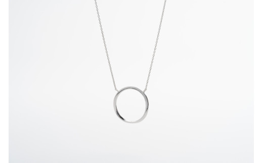 プラチナ サーキュラリティペンダント 鏡面仕上げ sese urban mining jewelry ネックレス ジュエリー レディース アクセサリー