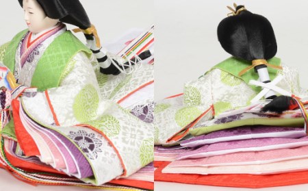 人形のまち 岩槻 曽根人形 雛人形 天皇即位雛「天宝」　【11100-0264】