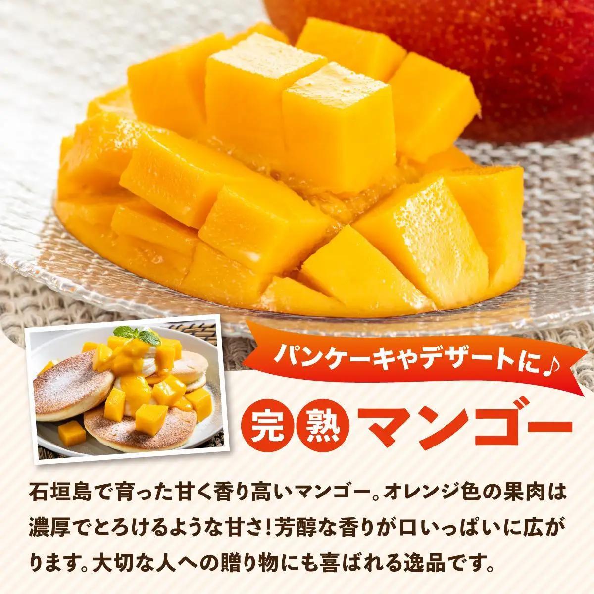 【 4回定期便】石垣島産パイナップル約2kg×3回・マンゴー約1kg×1回セット KP-20