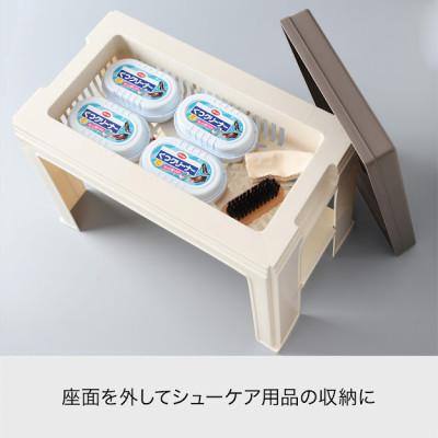 ふるさと納税 葛城市 エントランスベンチ　ブラウン