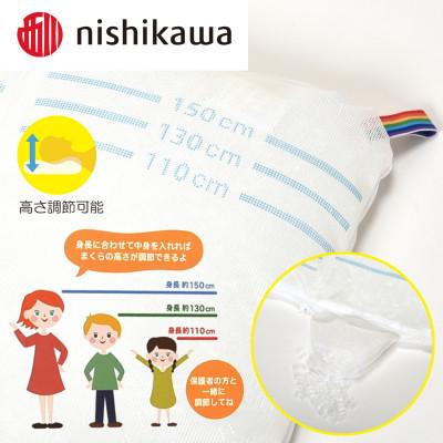 ふるさと納税 近江八幡市 【nishikawa/西川】[医師がすすめる健康枕]ジュニア用コピロ/ブルー |  | 02