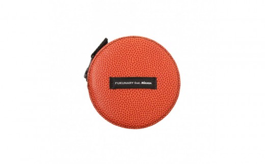 ラウンドコインケース/ ブラウン M047