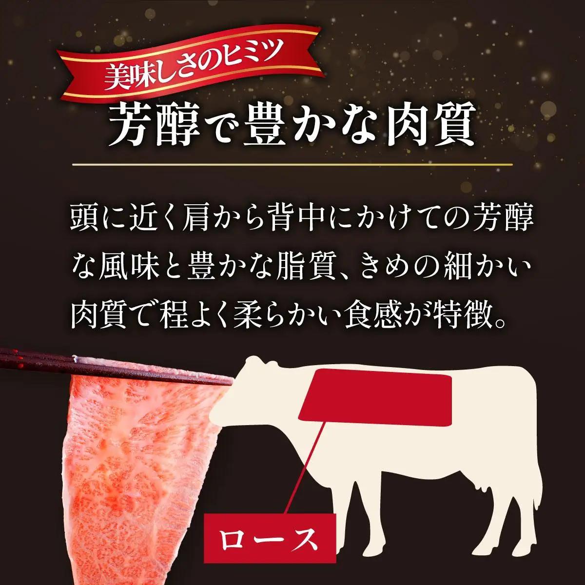 A4～A5等級！博多和牛 特選ロース 薄切り 1kg【久田精肉店】