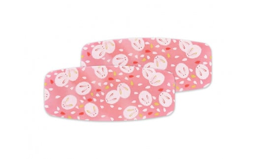 タツクラフト 友禅和紙おしぼりトレー 2枚セット 桜 雪うさぎ