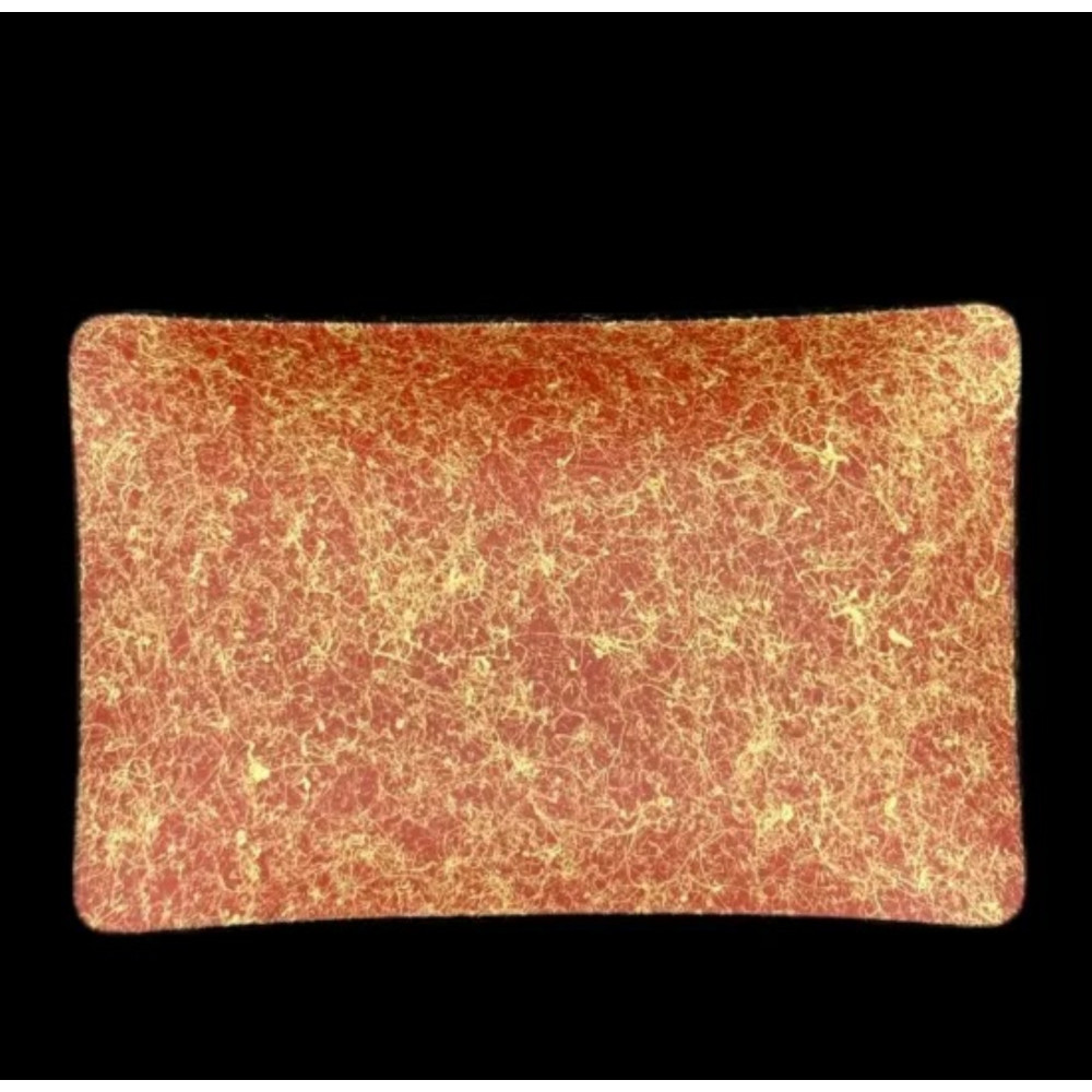 角小皿 乱糸（マット仕上げ）5枚セット［NF100］