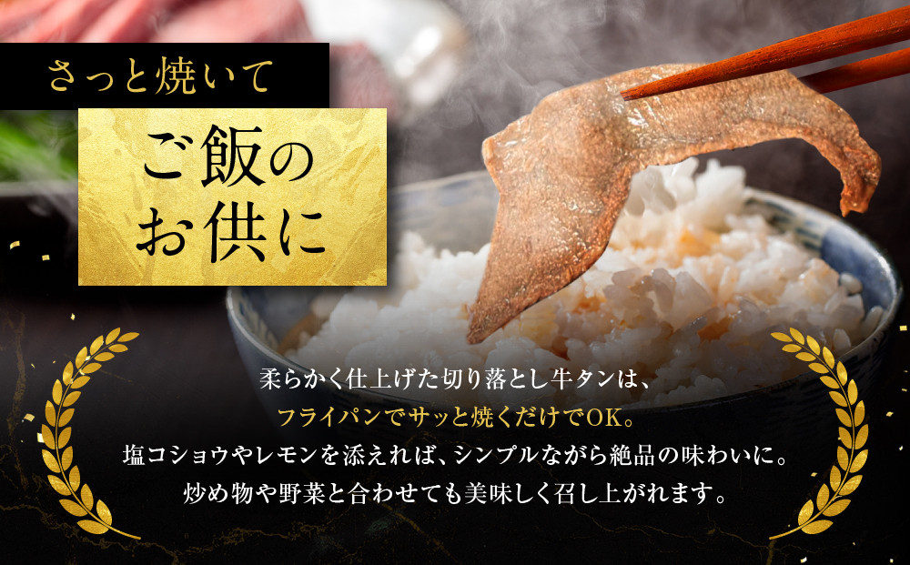 【エスイー】牛タン切り落とし200g×3P｜京都 食肉卸 自慢の肉質 牛タン 人気セット 小分け［ 食肉卸の絶品牛タン 切り落とし 小分け 便利 人気 おすすめ 肉 お肉 牛肉 牛タン タン 焼肉 お