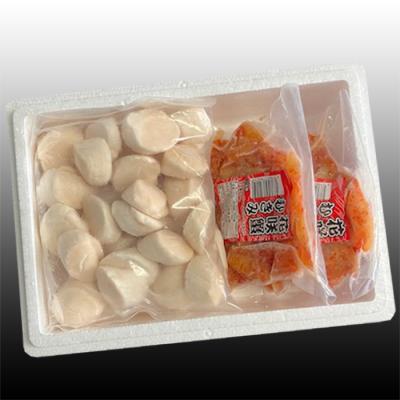 ふるさと納税 根室市 花咲かにむき身300g×2P、ほたて貝柱500g×2Pセット D-30028 |  | 01