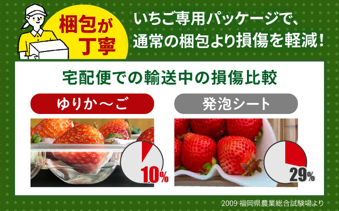 【先行予約】【全3回定期便】農家直送 朝採り新鮮いちご【博多あまおう】約270g×4パック【2027年2月以降順次発送】《築上町》【株式会社H&Futures】 [ABDG006]