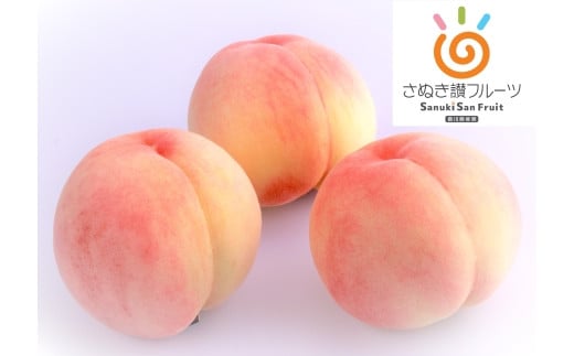 
            さぬき讃フルーツ「飯南のもも（白鳳・白桃系品種）」約6kg
【７月発送】
          