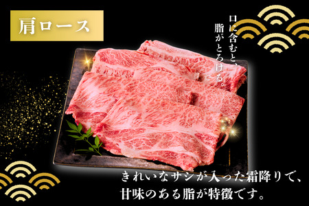 佐賀牛 肩ローススライス 500g：B155-012