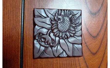 鎌倉彫 コースター 伝統工芸品 工芸品 伝統 彫刻 漆塗り 漆 雑貨 職人 漆器 食器 キッチン雑貨 茶器 贈り物 ギフト プレゼント お祝い 手作り ハンドメイド ティータイム 来客用 上品 和モダ