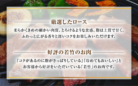 松阪牛 ロース 焼き肉用 500g  国産松坂牛