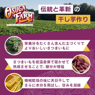 オオスガファーム 全国ほしいもグランプリ2026 グランプリ受賞 干し芋 平干し 計1kg【配送不可地域：離島・沖縄県】