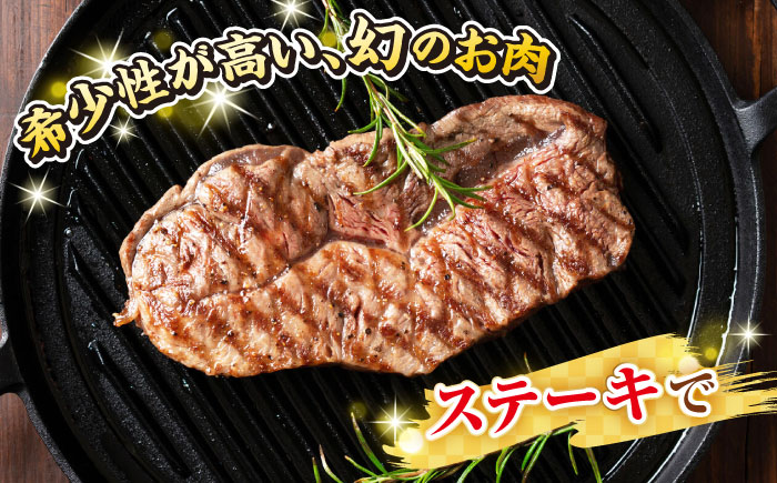 【全2回定期便】【厳選希少部位】長崎和牛 ミスジステーキ 約500g（100g×5枚）《壱岐市》【株式会社MEAT PLUS】 肉 牛肉 和牛 ミスジ ステーキ ご褒美 ギフト 贈答用 ご褒美 冷凍配