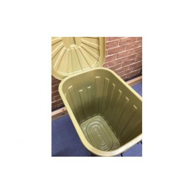 ふるさと納税 恵那市 ペールカンのふた付きゴミ箱　60リットル　ベージュ　1個 |  | 03