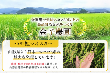 令和7年産 厳選米 匠 特別栽培米 つや姫 5kg [金子農園 山形県 高畠町 tk06ays950032]
