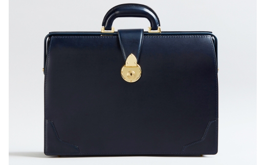 ライト・ダレス(ダレスバッグ1気室) ネイビー【1158-3-BTL】｜革製品 レザー 国産 [0971]