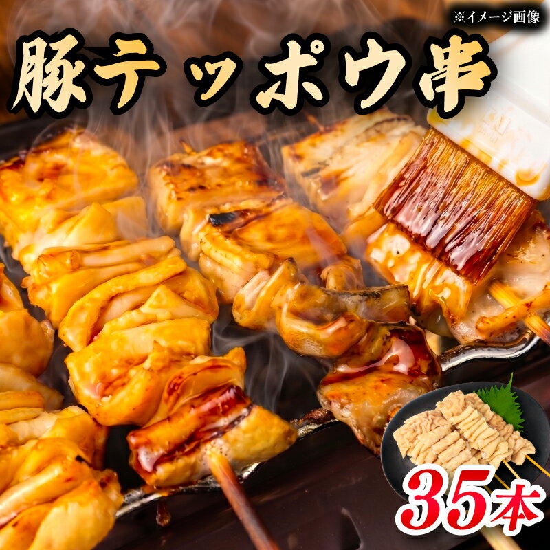 【ふるさと納税】 豚テッポウ串 串焼き 豚肉 テッポウ テッポー ぶたにく 小分け ぶた 豚 串 おつまみ あて ビール BBQ 串焼きセット バーベキュー アウトドア 冷凍 サトウフーズ 新潟県 新発田市 satofoods011