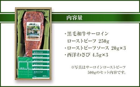 ローストビーフの店鎌倉山　黒毛和牛サーロインローストビーフ250ｇ | ローストビーフ 肉 お肉 牛肉 和牛 人気 有名 おすすめ ソース ギフト 黒毛和牛 サーロイン 高級 国産牛 柔らかい 肉料理