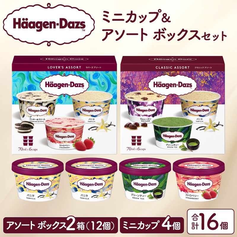 
                  バラエティセット(アソート＆ミニカップ) アイス アイスクリーム あいす スイーツ デザート 冷凍 ご褒美 ギフト プレゼント ふるさと納税 北海道 浜中町_H0026-112
                