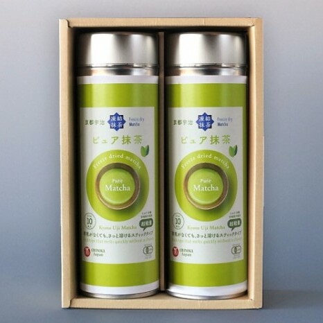 手軽に有機「凍結乾燥香り抹茶スティック」(1.5g×10本×2缶)〈有機 オーガニック 無農薬 宇治抹茶 抹茶 お茶 茶 緑茶 凍結乾燥 ステイック 飲料〉_イメージ4