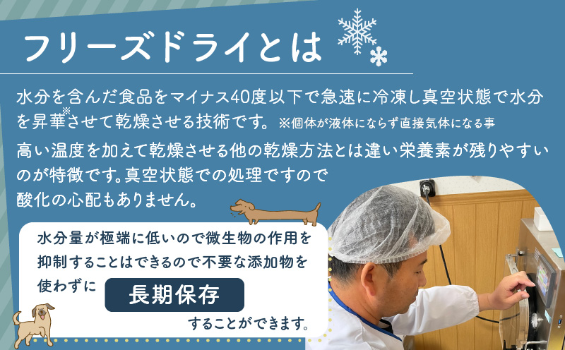 犬用 鹿肉フリーズドライ（50g）　K223-001_02