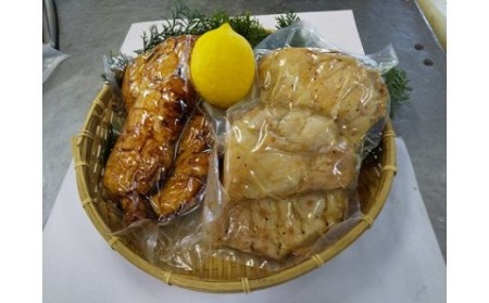 鶏もも肉の照り焼きステーキ＆ネギ塩たれ焼きステーキ（各１袋３枚入り）惣菜 おかず お弁当 チキンステーキ 【R00324】