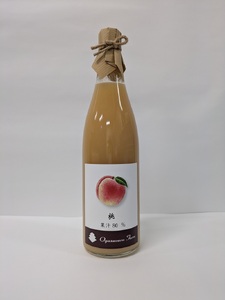 桃・葡萄 果実飲料 2本セット　果汁飲料 ネクター 720ml 自家栽培 農薬不使用 黄玉 高級果実飲料 フルーツ ソース ソルベ もも ピーチ ぶどう グレープ ドリンク ソフトドリンク 瓶 ビン 