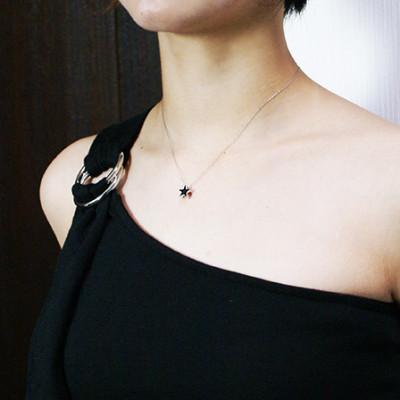 ふるさと納税 阿智村 立体プラチナスターペンダント |  | 03