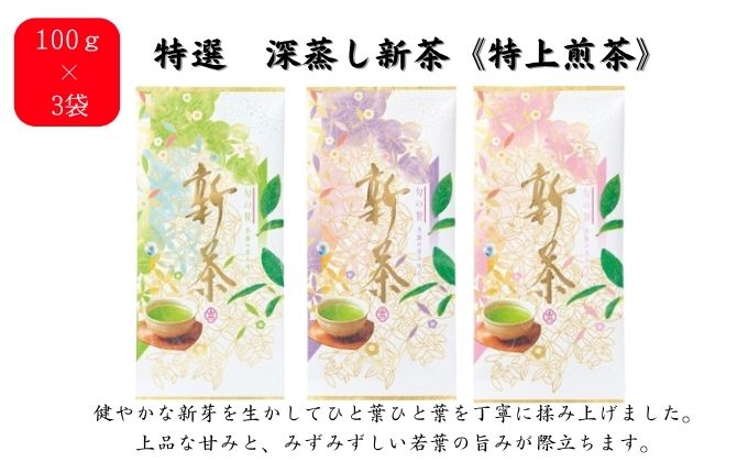 ふたなし急須「ちゃーみる」　特選　深蒸し新茶《特上煎茶》と八十八夜ティーバッグ　