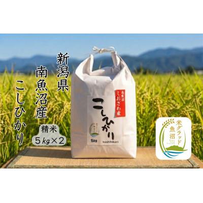 ふるさと納税 南魚沼市 新潟県南魚沼市の豊かな自然が育んだ、極上のコシヒカリ　10kg