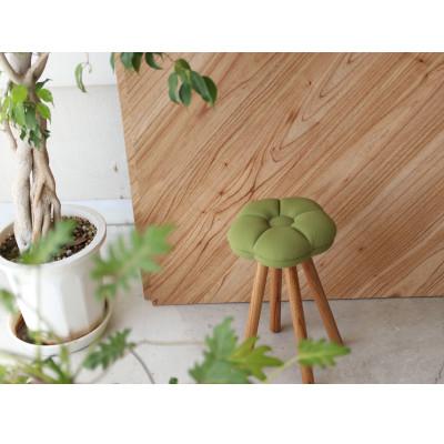 ふるさと納税 大川市 monaca stool:tsubaki【抹茶/栴檀/高さ45cm】 |  | 01