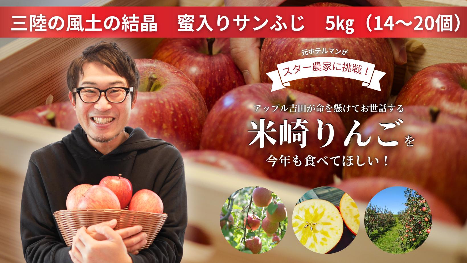 
            先行予約 【三陸の風土の結晶】 イドバダアップルの サンふじ 5kg 【 りんご 旬 お届け 岩手 陸前高田 】 2025年11月中旬以降発送予定 RT2061
          
