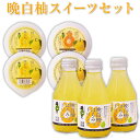 【ふるさと納税】晩白柚スイーツセット ゼリー プリン はちみつドリンク 道の駅竜北 《60日以内に出荷予定(土日祝を除く)》