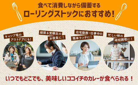 Coco壱番屋監修 尾西のカレーライス2食＆マイルドカレー2食セット ／ レトルトカレー カレー 防災 防災食 アルファ米 長期保存食 非常食 ローリングストック レトルト 備蓄 常温保存 送料無料 