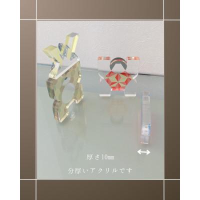 ふるさと納税 羽島市 季節のアクリル積み木　収納ケース付〜5月〜 |  | 02
