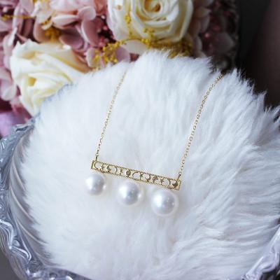 ふるさと納税 志摩市 志摩産 アコヤ真珠 8-8.5ミリ 月星バランスネックレス |  | 01