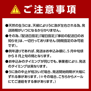 【2024年先行予約】長根水産の生うに150g 1本 瓶うに 生ウニ 生雲丹 海栗 ミョウバン不使用 牛乳瓶 無添加 三陸山田【沖縄県・離島配送不可　配送日指定不可】 YD-634