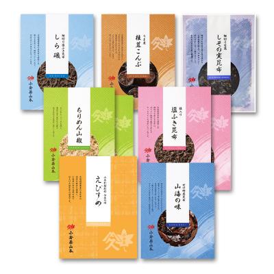 ふるさと納税 八尾市 小倉屋山本 えびすめ ちりめん山椒 昆布佃煮セット(M108)