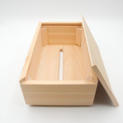 ふるさと納税 鮫川村 ティッシュケース(ソフトパック専用)　鮫川村産ヒノキ |  | 02