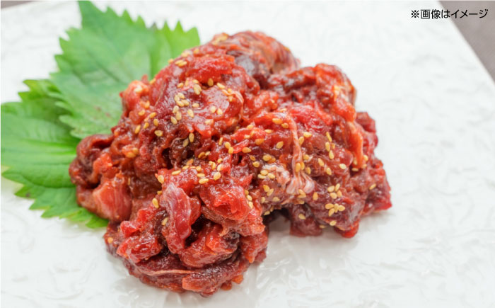 【全3回定期便】 馬肉さくらユッケ 250g ( 50g × 5 ) 【五右衛門フーズ】 [YBZ032]