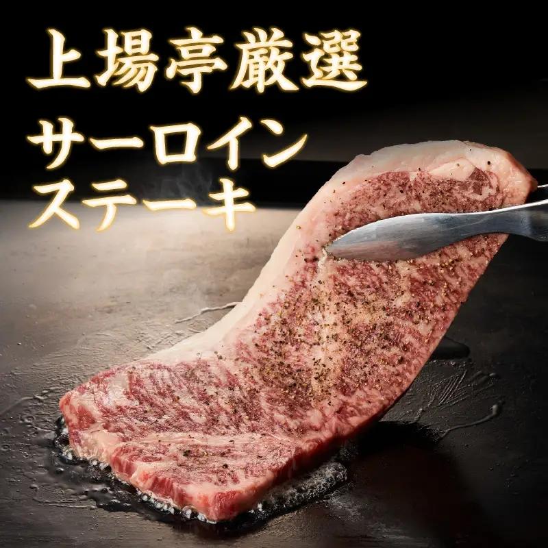 佐賀牛サーロインステーキ 400g（秘伝のスパイス付き）／ サーロイン【B126】