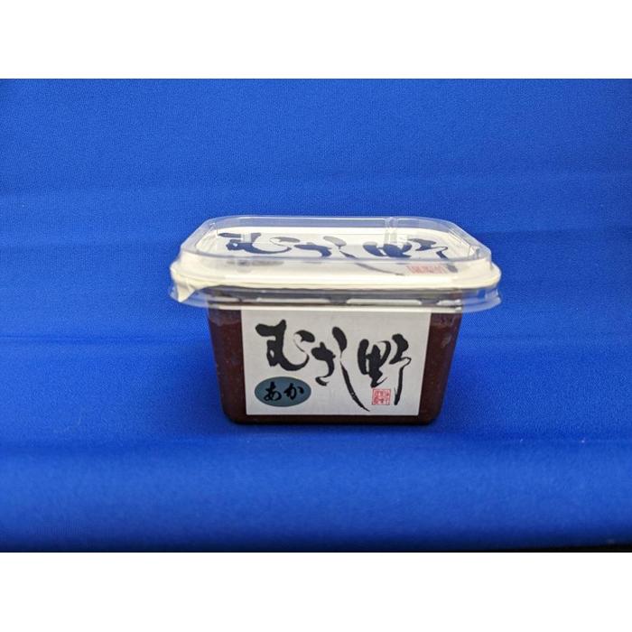【ふるさと納税】むさし野　赤みそ300g×6個（計1.8kg） | みそ 味噌 赤みそ 小分け 和食 人気 おすすめ 送料無料 東京 中野区