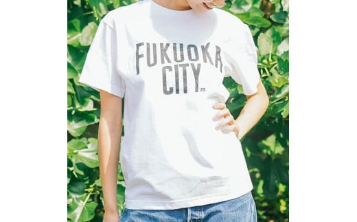 FUKUOKA CITY T-shirt（フクオカシティTシャツ）ネイビー・Mサイズ