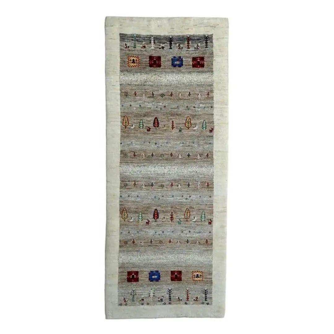  【限定1品】ギャッベ ルリバフ 200×81cm