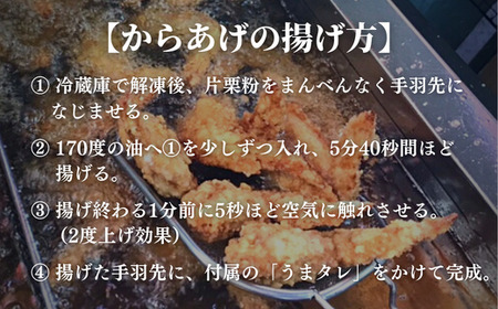 C1-50 うまタレ付 手羽先 600g×2P 計1.2kg