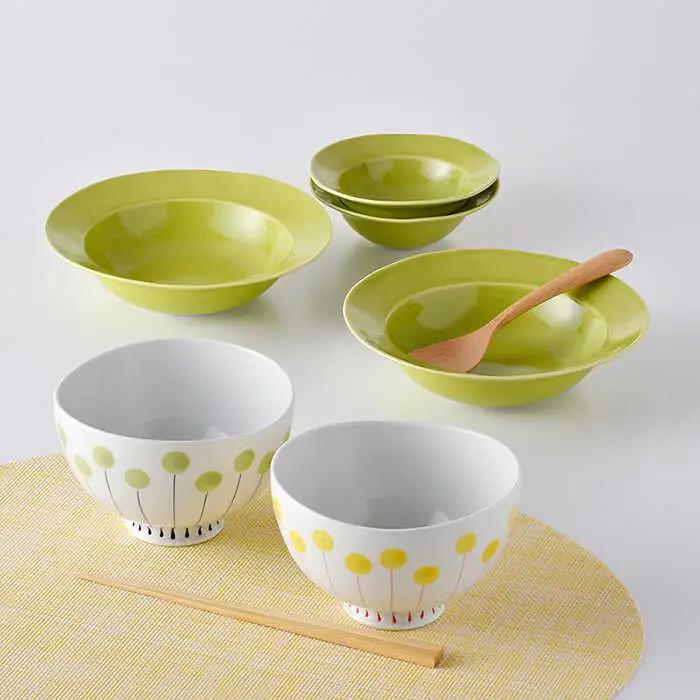 NB 104【波佐見焼】大人気 どんぶり ボウル 含む オリジナルセットアップ商品 食器 皿 【トーエー/堀江陶器】 [NB104] 波佐見焼