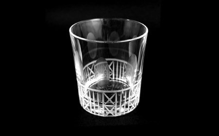 浅草切子 Bar’s Glass「ブリティッシュ オールド」2個セット 化粧箱入り_0012-048-T04