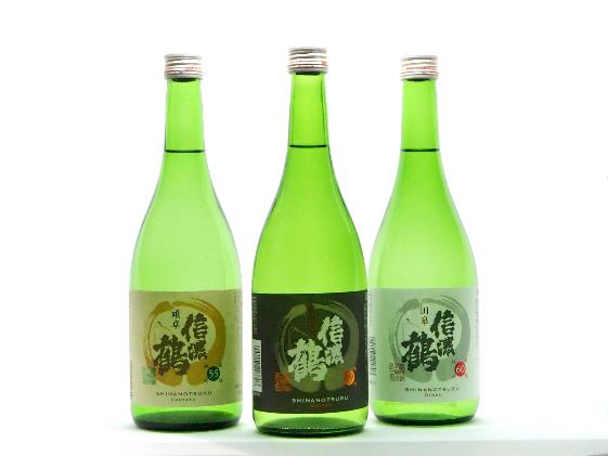 
                  信濃鶴「飲み比べ３本セット」（720ml×3本） 日本酒 純米吟醸酒　純米大吟醸酒 詰め合わせ [№5659-1053]
                