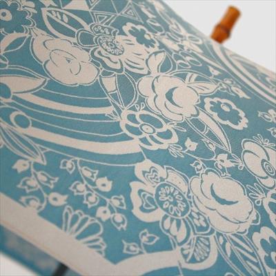 ふるさと納税 富士河口湖町 槙田商店【晴雨兼用】長傘 kirie 更紗:レイクブルー |  | 03